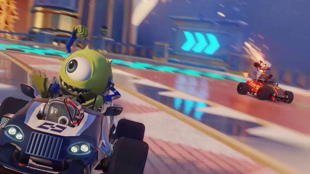Monster e Co su Disney Speedstorm Monster e Co su Disney Speedstorm